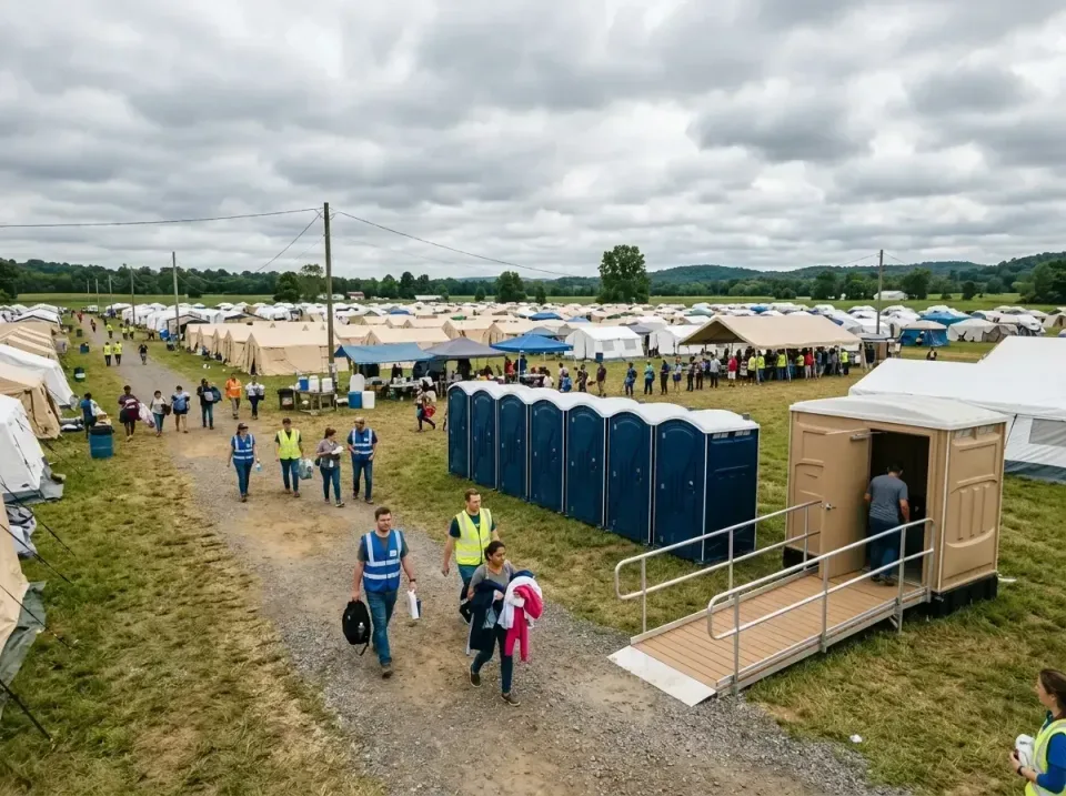 disaster-relief-camp-restrooms-010 — frequently asked questions, Dumpster & Portable Bathrooms Rental in Garden City, KS